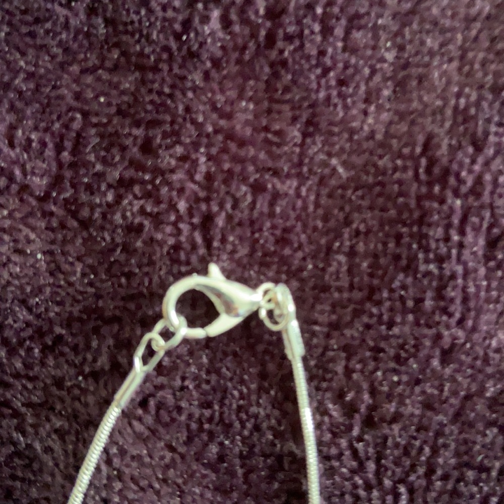Silver necklace - Picture 2 of 2